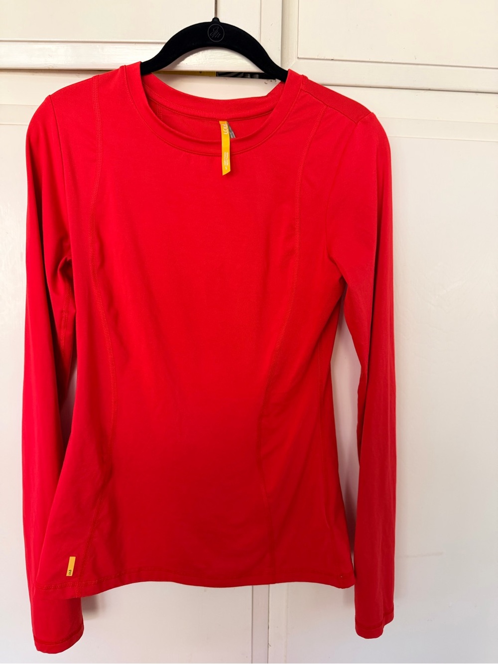 Lole Bright Red Long-Sleeve Active Tee